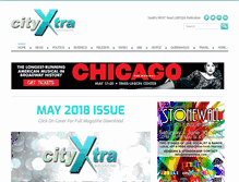 Tablet Screenshot of cityxtramagazine.com